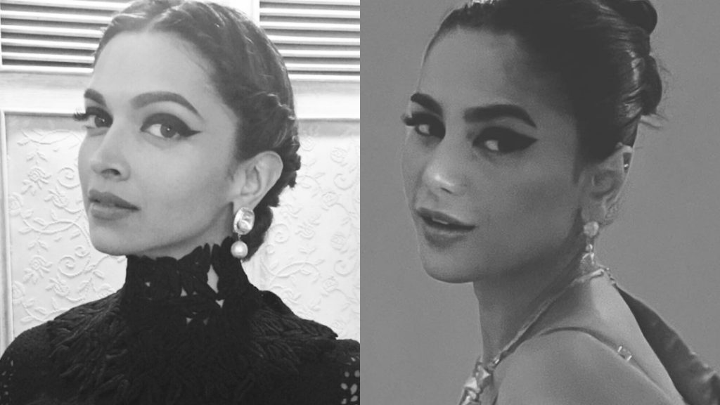 Aima Baig Criticized For Copying Deepika's Eyes Look