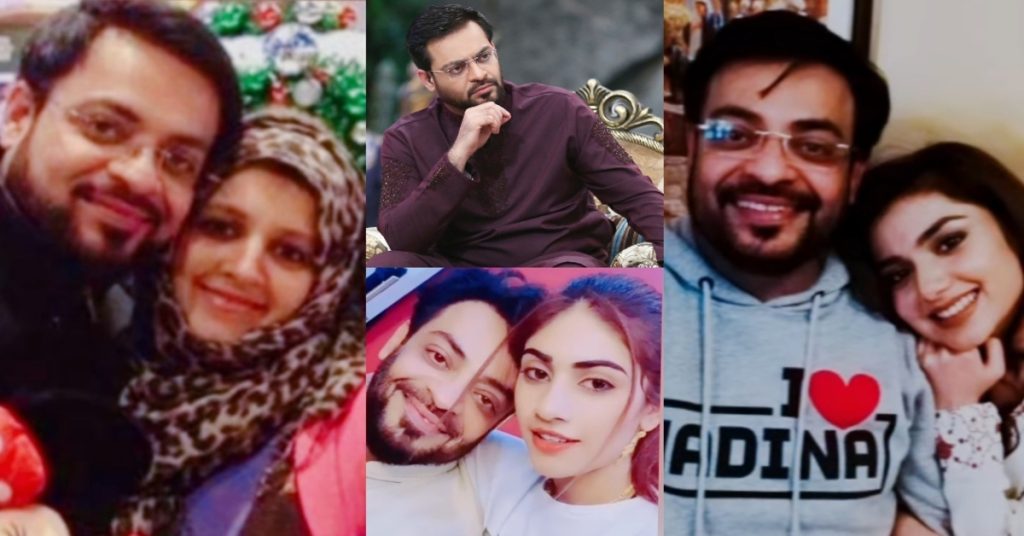 Aamir Liaquat Hussain's New Message for His Wives - Shares Pictures