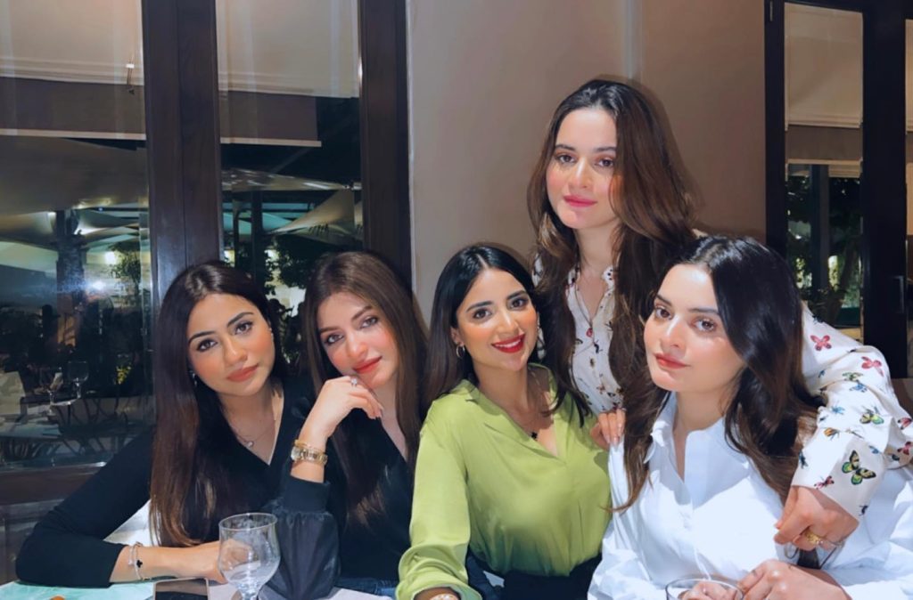 Aiman And Minal Get Together With Friends Last Night