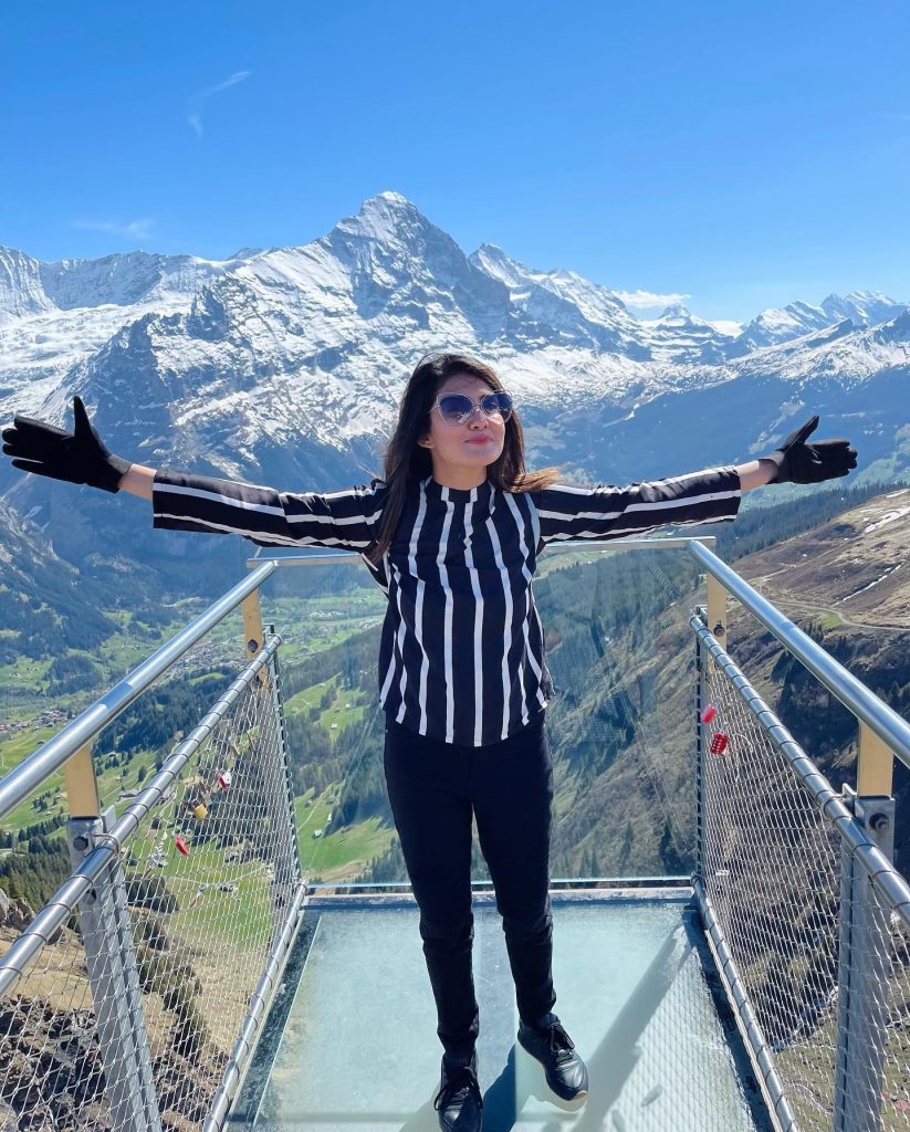 Actress Alizeh Tahir’s Latest Mesmerizing Clicks From Switzerland