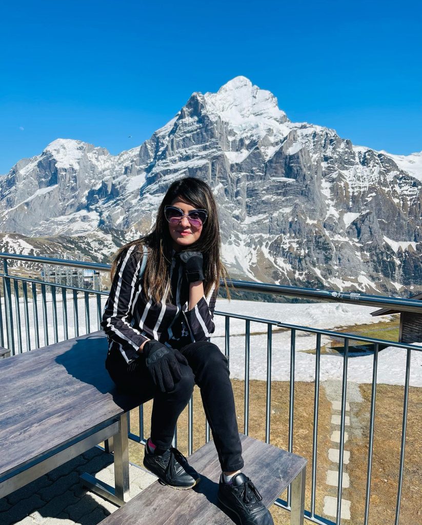 Actress Alizeh Tahir’s Latest Mesmerizing Clicks From Switzerland