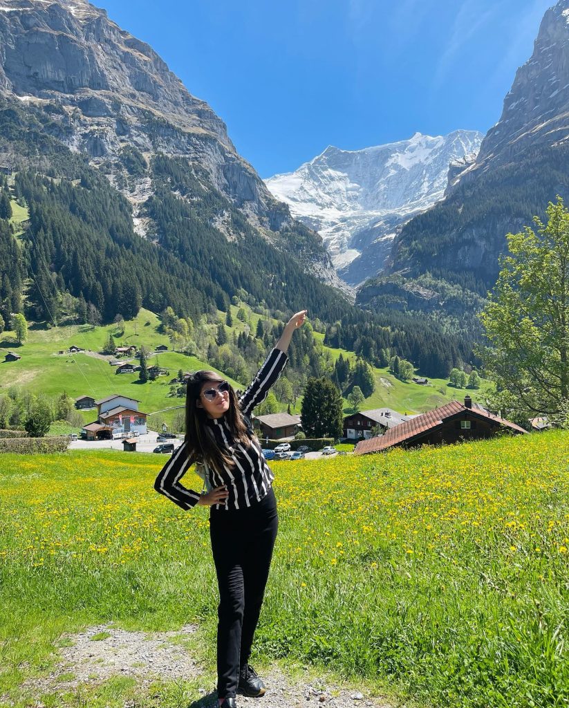 Actress Alizeh Tahir’s Latest Mesmerizing Clicks From Switzerland