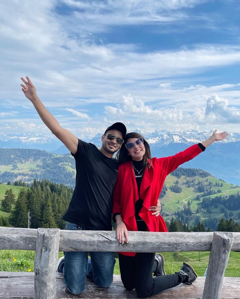 Actress Alizeh Tahir’s Latest Mesmerizing Clicks From Switzerland