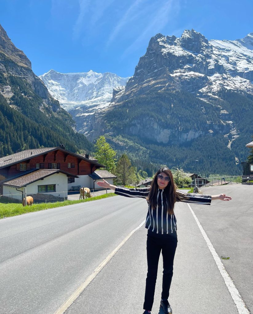 Actress Alizeh Tahir’s Latest Mesmerizing Clicks From Switzerland