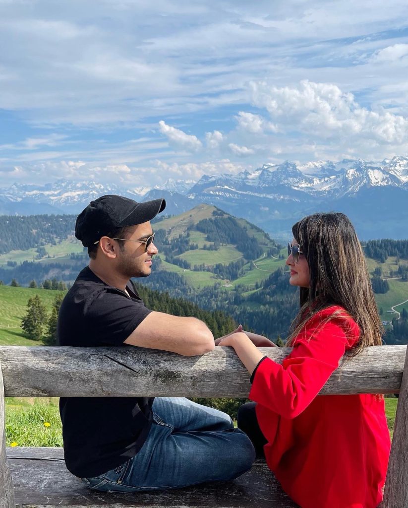 Actress Alizeh Tahir’s Latest Mesmerizing Clicks From Switzerland