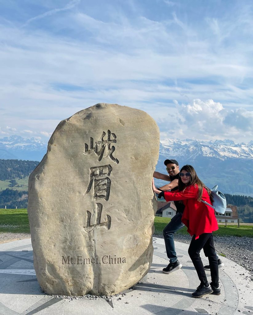 Actress Alizeh Tahir’s Latest Mesmerizing Clicks From Switzerland