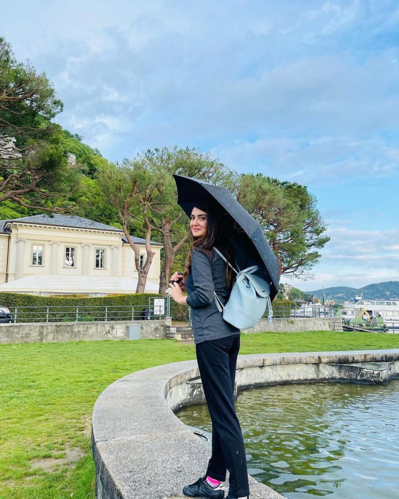 Alizeh Tahir's Latest Alluring Clicks From Italy