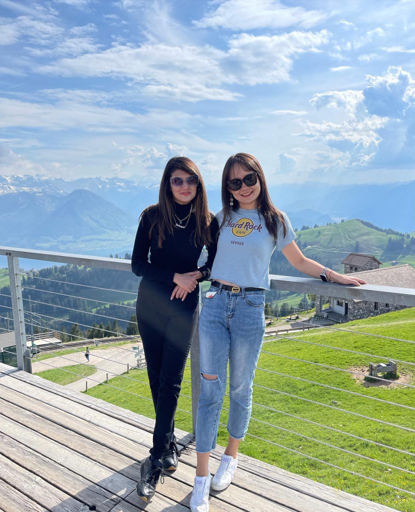 Actress Alizeh Tahir’s Latest Mesmerizing Clicks From Switzerland