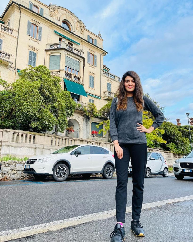 Alizeh Tahir's Latest Alluring Clicks From Italy