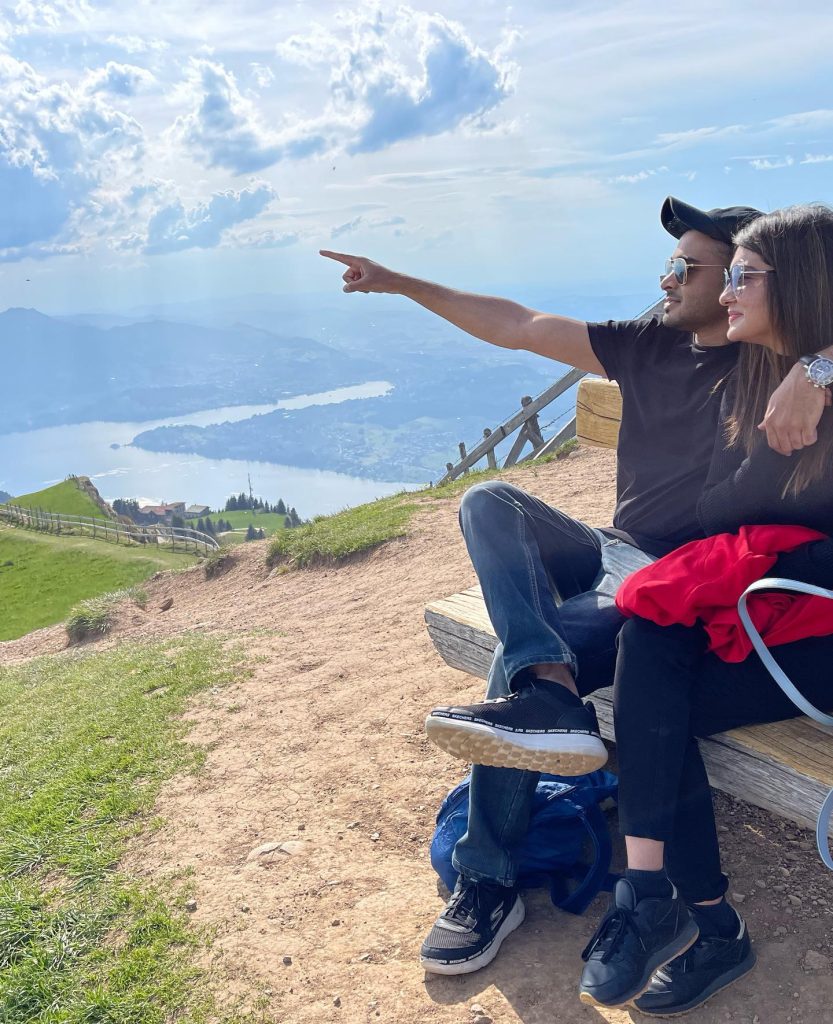 Actress Alizeh Tahir’s Latest Mesmerizing Clicks From Switzerland