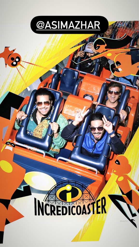 Fahad Mustafa's Family Trip To Disneyland