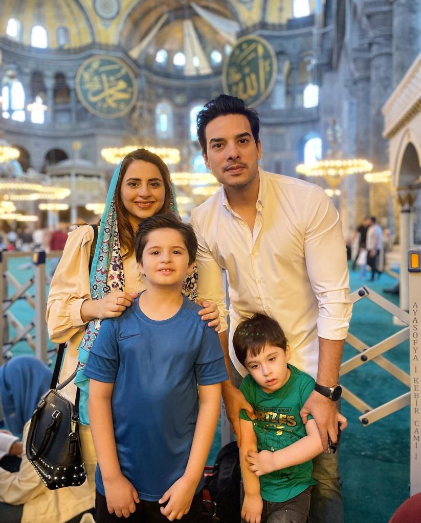 Fatima Effendi And Kanwar Arsalan’s Visit To Hagia Sophia Mosque