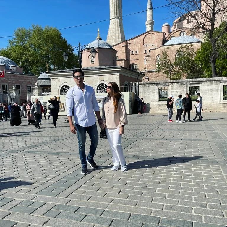 Fatima Effendi And Kanwar Arsalan’s Visit To Hagia Sophia Mosque