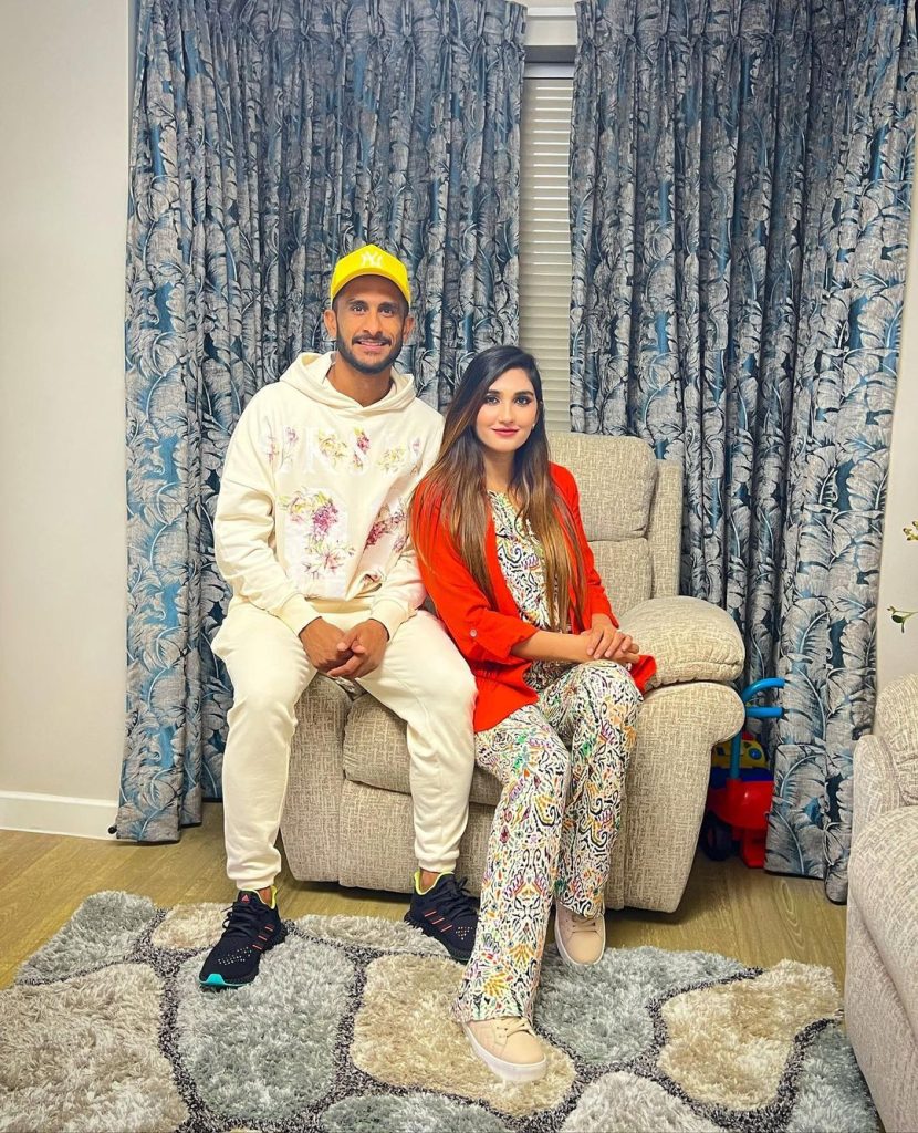 Hassan Ali New Family Pictures From United Kingdom