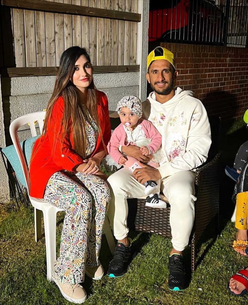 Hassan Ali New Family Pictures From United Kingdom