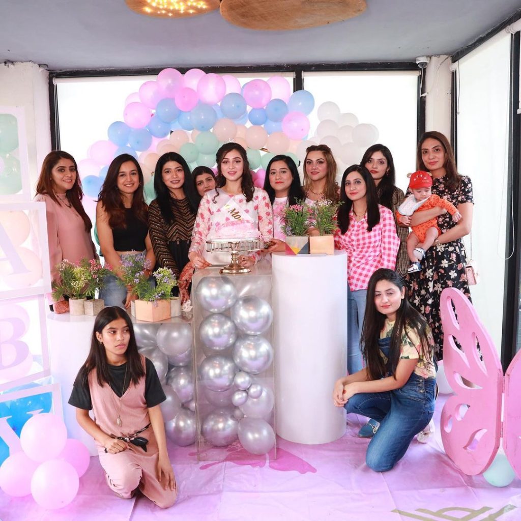 Actress Hina Chaudhry's Adorable Pictures From Baby Shower