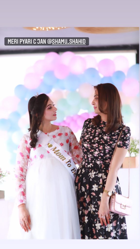 Actress Hina Chaudhry's Adorable Pictures From Baby Shower