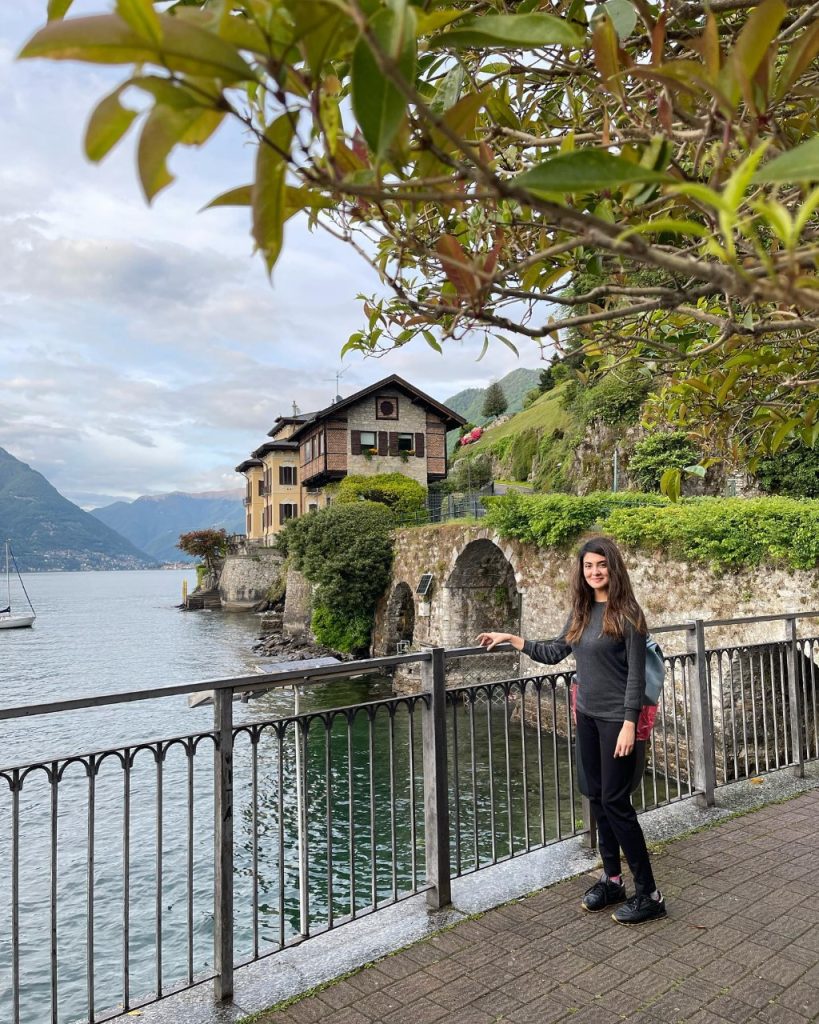 Actress Alizeh Tahir's Trip to Italy & Switzerland - Delightful Pictures