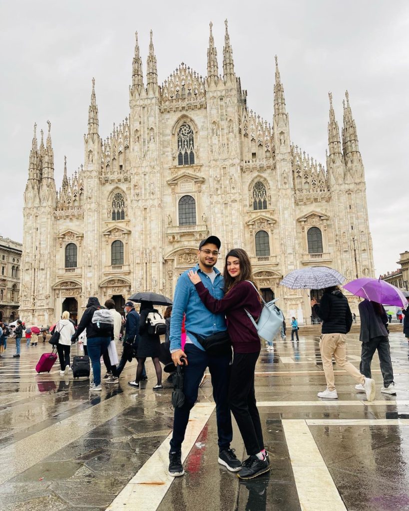 Actress Alizeh Tahir's Trip to Italy & Switzerland - Delightful Pictures