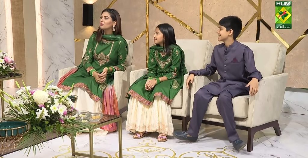 Sunita Marshall First Time Appears In Talk Show With Kids