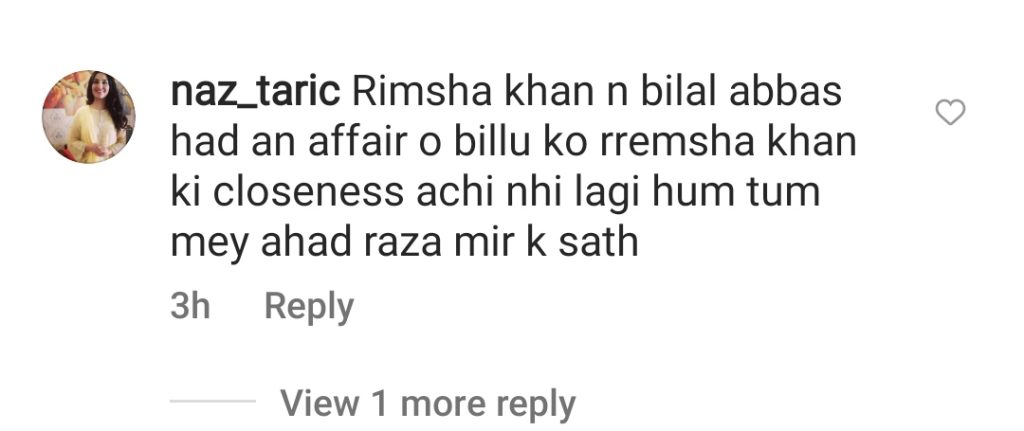 Bilal Abbas Unfollows Rumored Bae Ramsha Khan & Co-Star Ahad Raza Mir