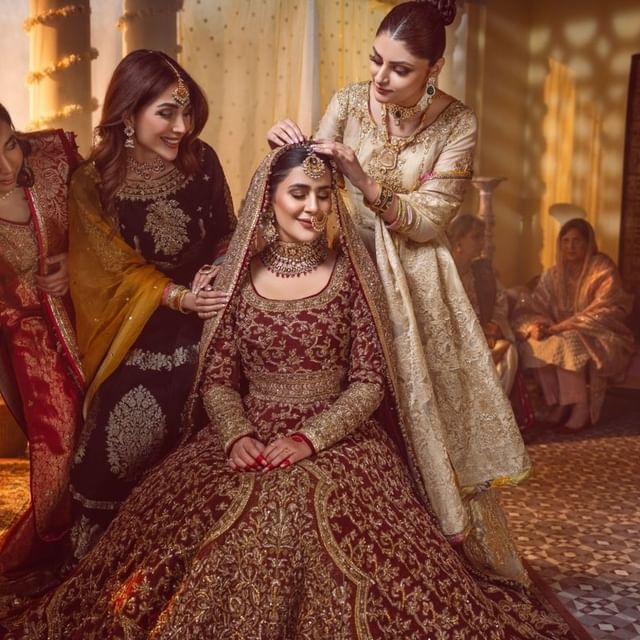 Fahad Hussayn's Latest Bridal Collection'22 Featuring Kubra Khan