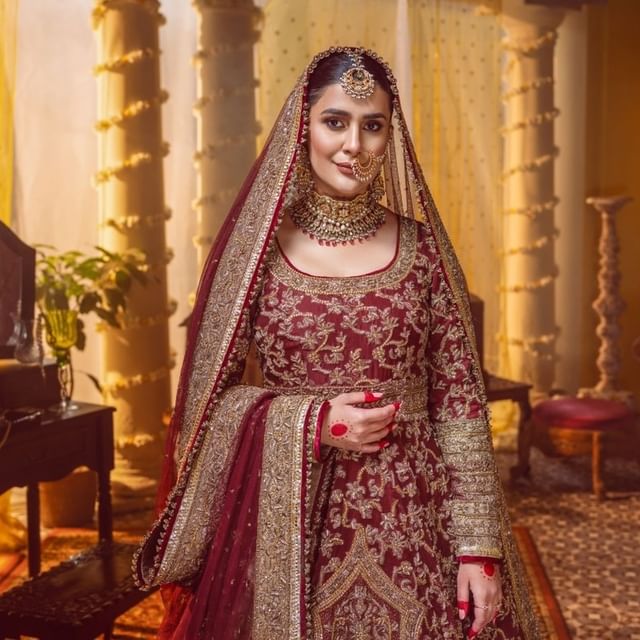 Fahad Hussayn's Latest Bridal Collection'22 Featuring Kubra Khan