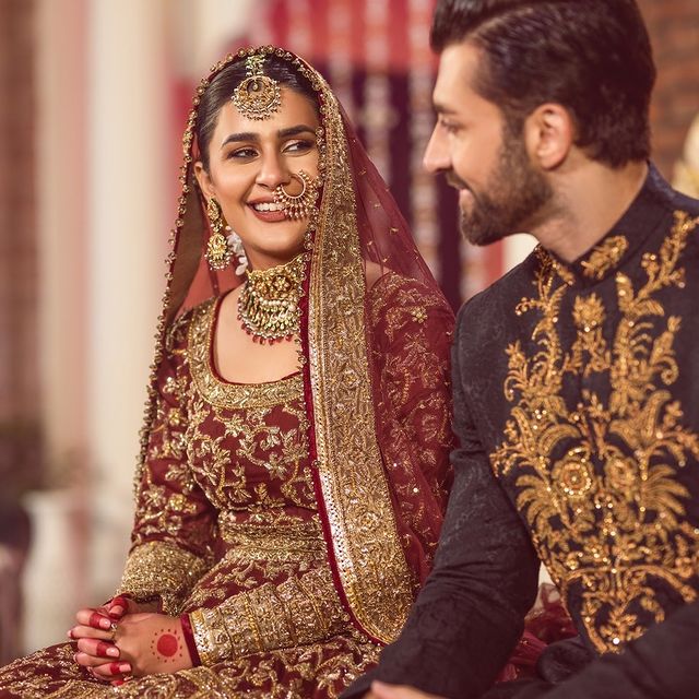 Fahad Hussayn's Latest Bridal Collection'22 Featuring Kubra Khan