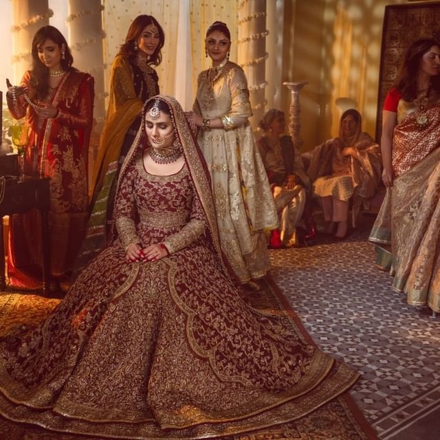 Fahad Hussayn's Latest Bridal Collection'22 Featuring Kubra Khan