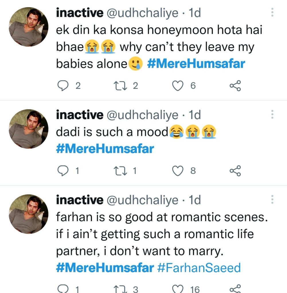 Fans Are Loving Hania Aamir & Farhan Saeed's Romance in Mere Humsafar