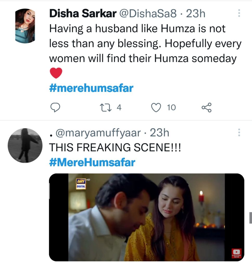 Fans Are Loving Hania Aamir & Farhan Saeed's Romance in Mere Humsafar