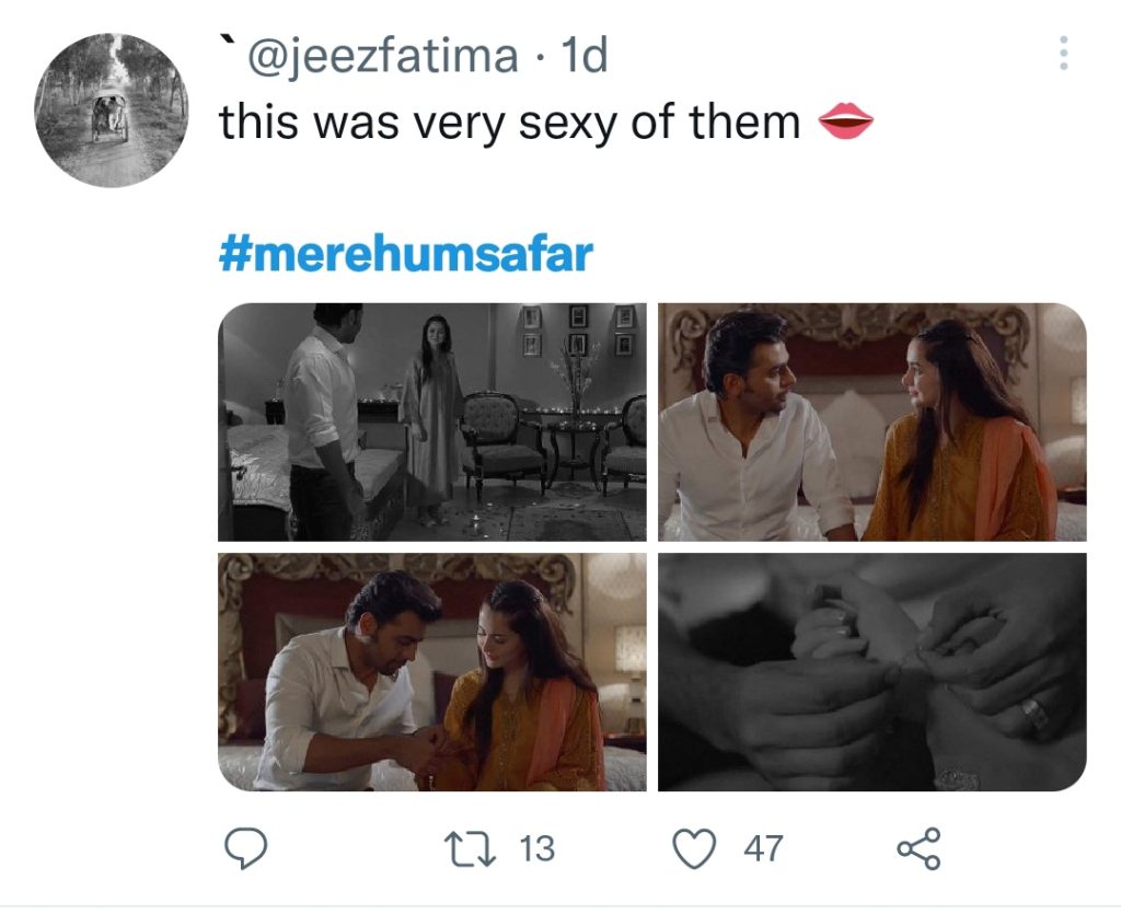 Fans Are Loving Hania Aamir & Farhan Saeed's Romance in Mere Humsafar