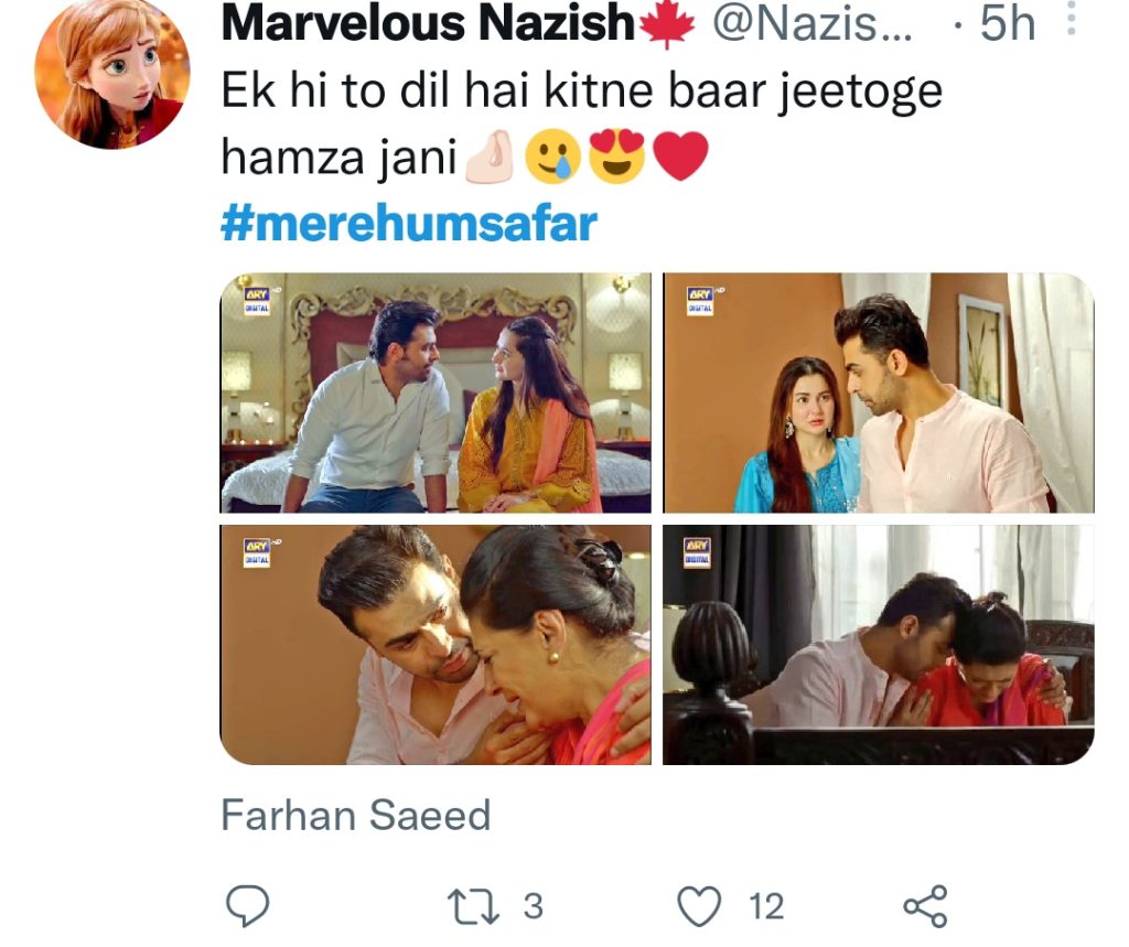 Fans Are Loving Hania Aamir & Farhan Saeed's Romance in Mere Humsafar