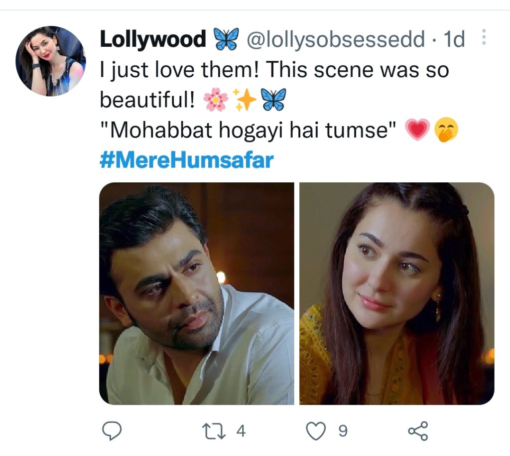 Fans Are Loving Hania Aamir & Farhan Saeed's Romance in Mere Humsafar