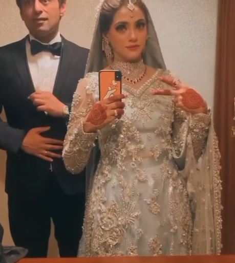 Actress Namra Shahid's Walima Pictures