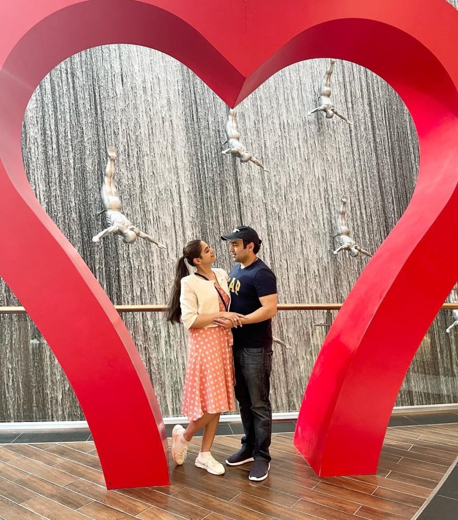 Actress Namra Shahid’s Honeymoon Pictures From Dubai