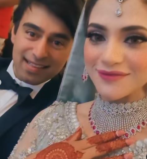 Actress Namra Shahid's Walima Pictures