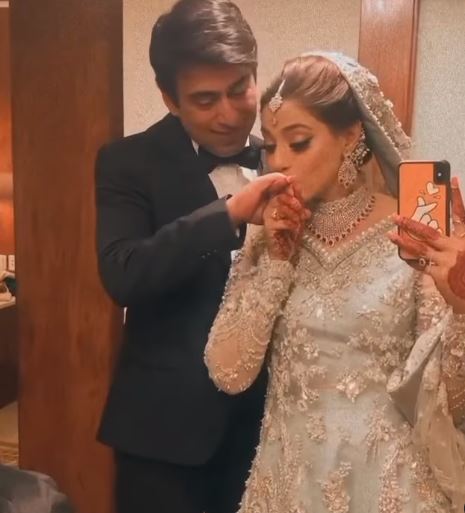 Actress Namra Shahid's Walima Pictures