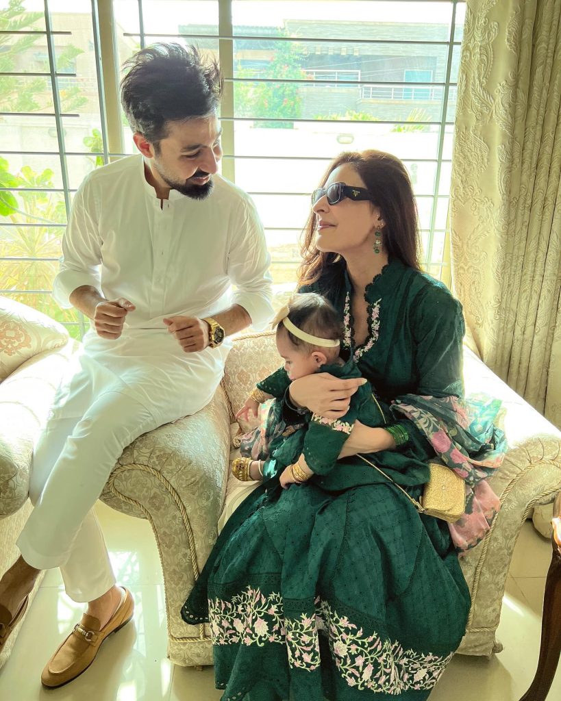 Sadia Ghafar's Latest Adorable Family Clicks