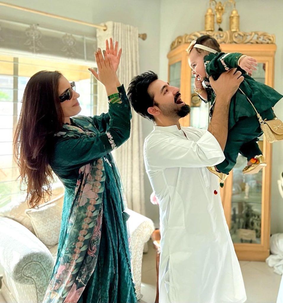 Sadia Ghafar's Latest Adorable Family Clicks