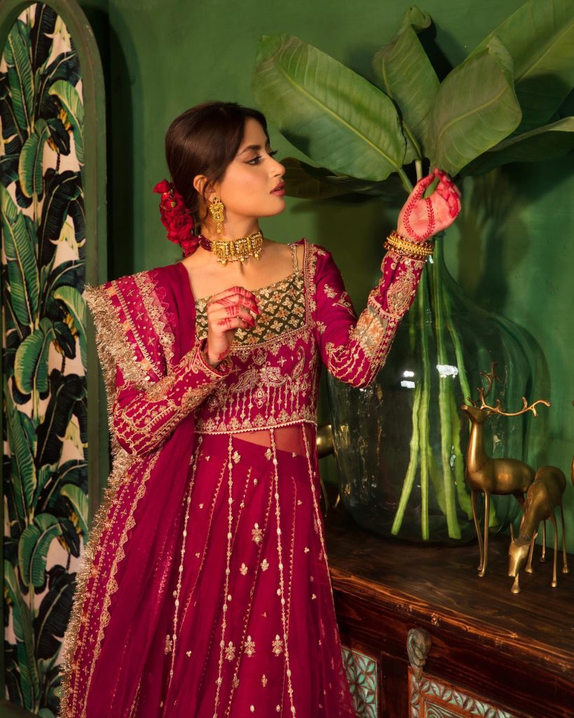 Qalamkar's Latest Festive Collection'22 Featuring Sajal Aly