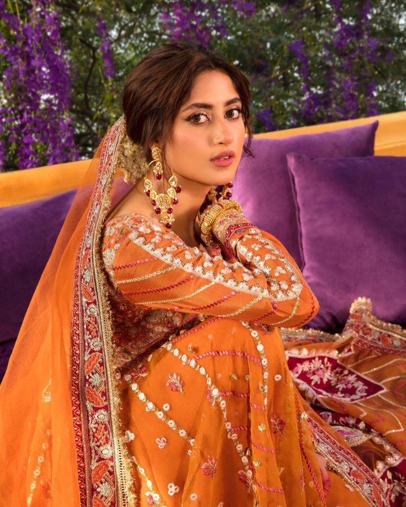 Qalamkar's Latest Festive Collection'22 Featuring Sajal Aly