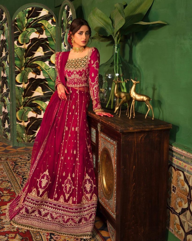 Qalamkar's Latest Festive Collection'22 Featuring Sajal Aly