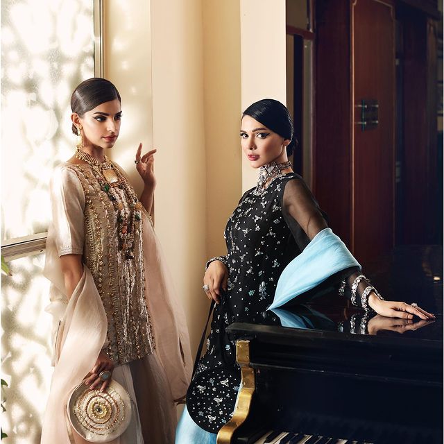 Asma Aslam Latest Summer Collection'22 Featuring Sanam Saeed And Sara Loren