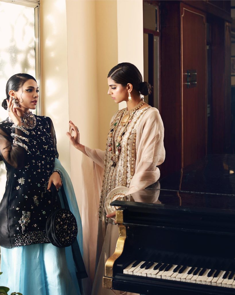 Asma Aslam Latest Summer Collection'22 Featuring Sanam Saeed And Sara Loren