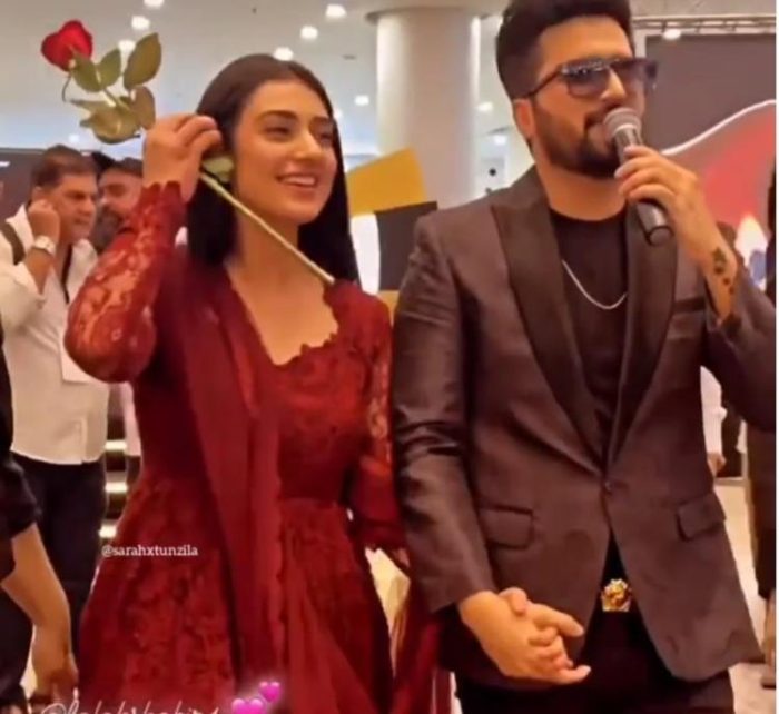 Sarah Khan And Falak Shabir's Pictures From Concert At Lucky One Mall Karachi