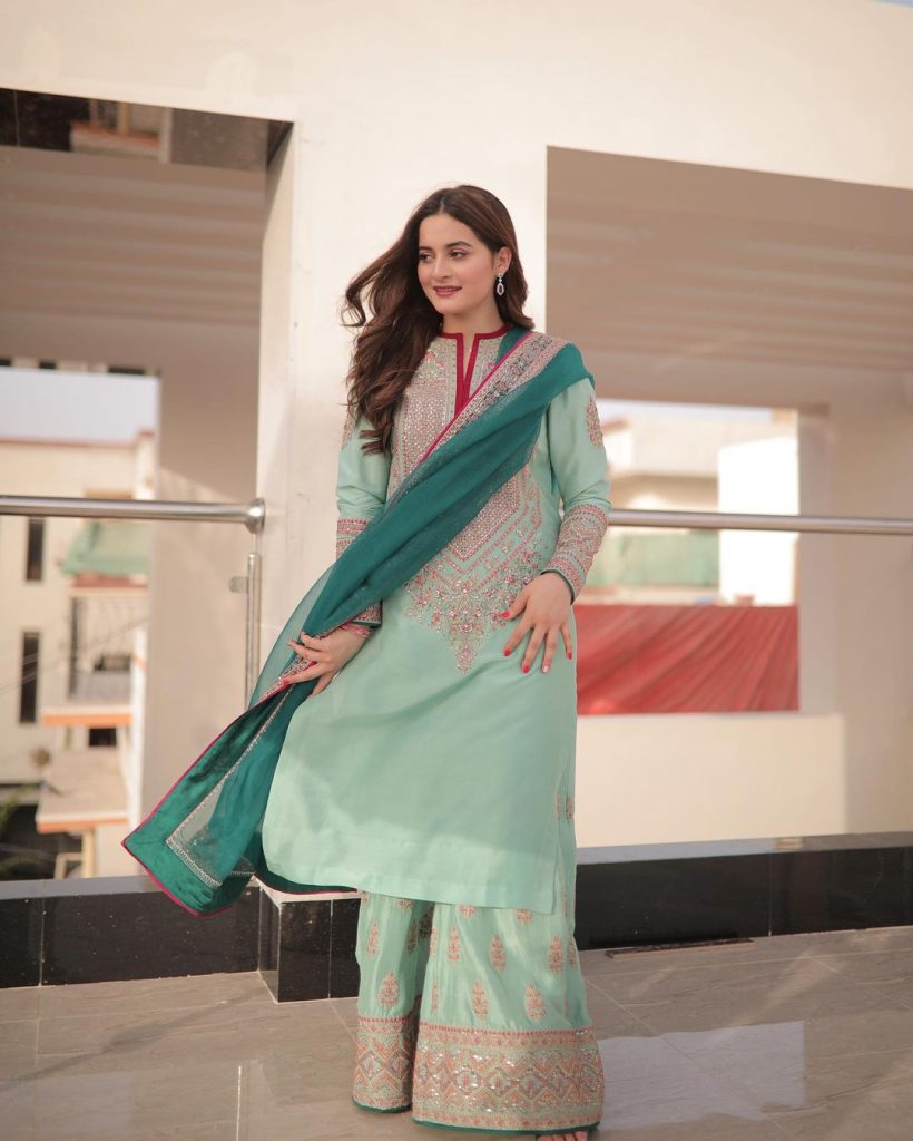 Aiman Khan Eid Dress Price and Details