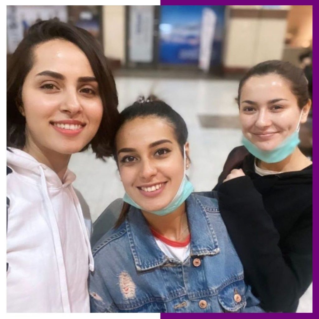 Hania Aamir Gets Criticized For Ignoring Iqra Aziz