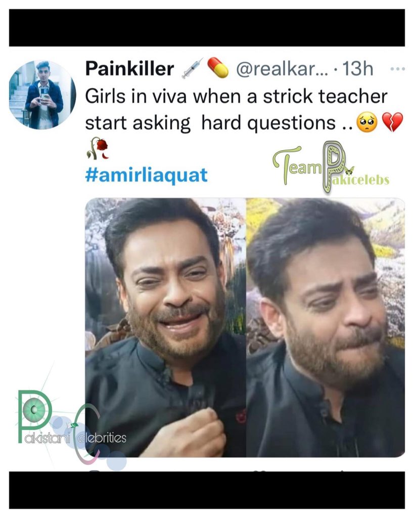 Twitter Is Exploding With Memes On Aamir Liaquat Hussain