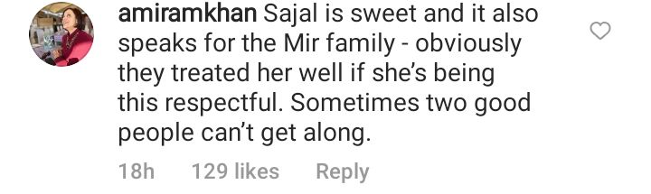 Netizens Praise Sajal Aly For Wishing Ahad's Khala On Her Chemo Journey